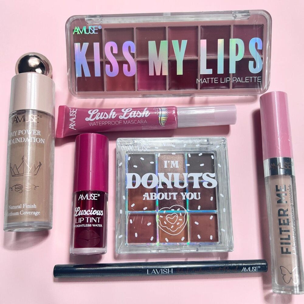 Amuse Cosmetics 7pc Makeup Bundle Brand New and Sealed.